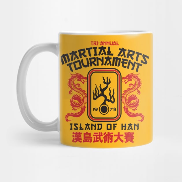 Island of Han Martial Arts Tournament by MindsparkCreative